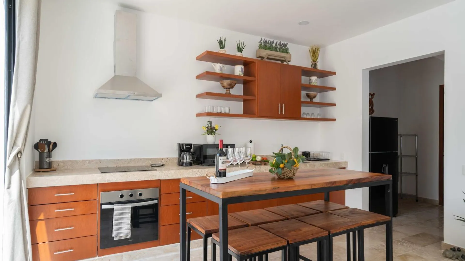 Apartment Casa Laura - Tulum - Private Townhome For 6 Guest - 3 Bedrooms - 5 Beds- Restaurant Walking Distance