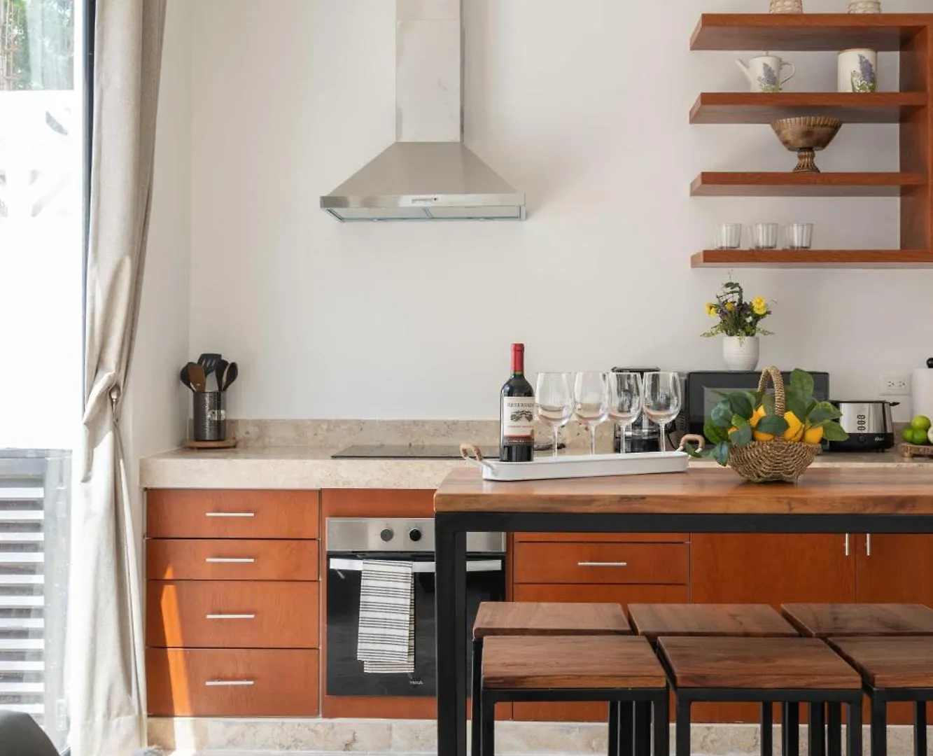 Casa Laura - Tulum - Private Townhome For 6 Guest - 3 Bedrooms - 5 Beds- Restaurant Walking Distance Apartmán