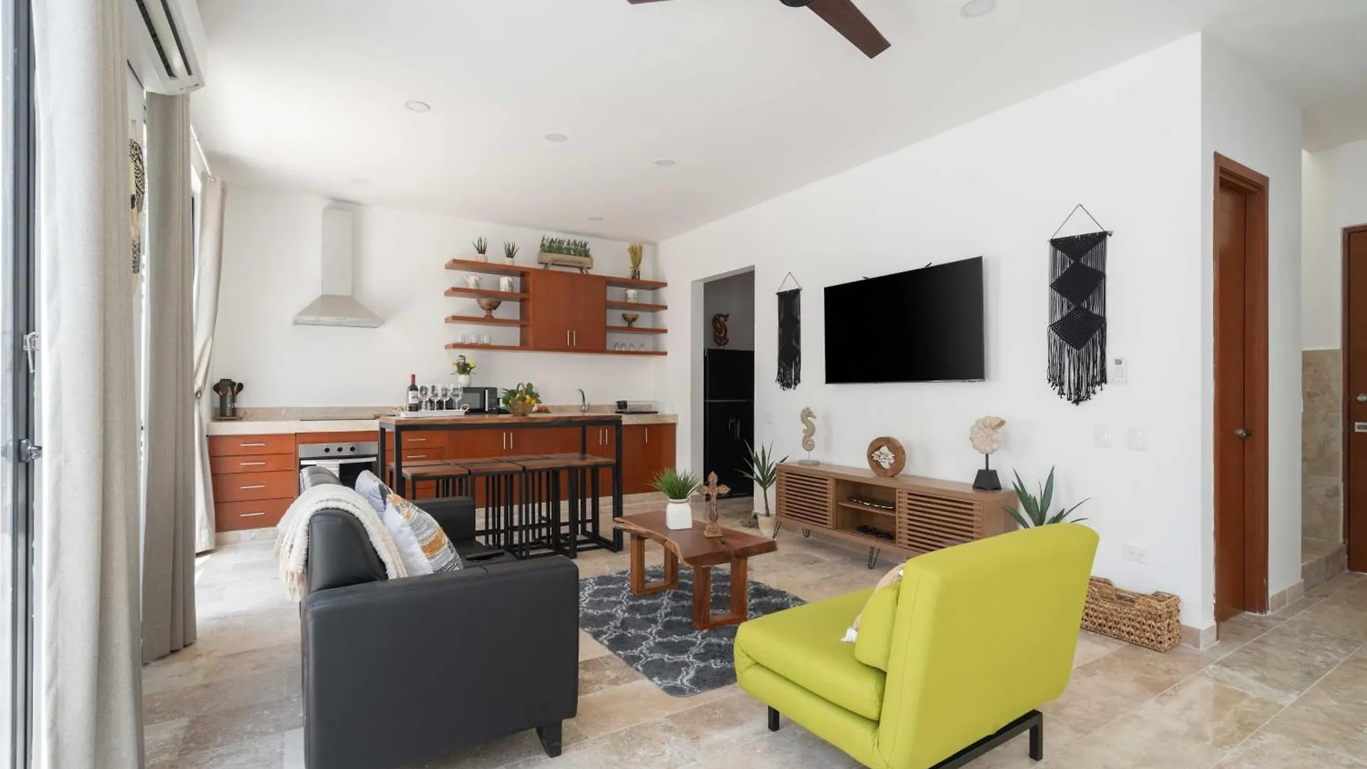 Apartmán Casa Laura - Tulum - Private Townhome For 6 Guest - 3 Bedrooms - 5 Beds- Restaurant Walking Distance Mexiko