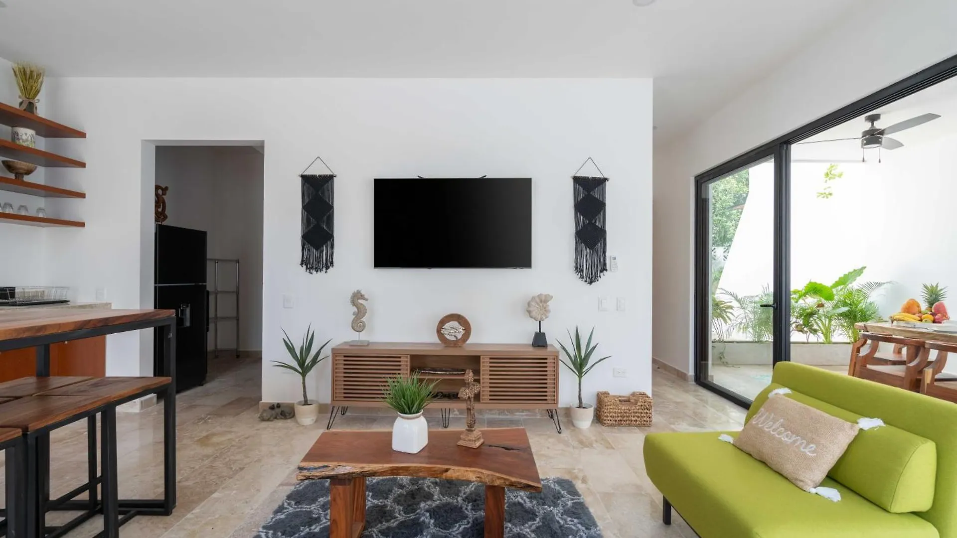Apartment Casa Laura - Tulum - Private Townhome For 6 Guest - 3 Bedrooms - 5 Beds- Restaurant Walking Distance